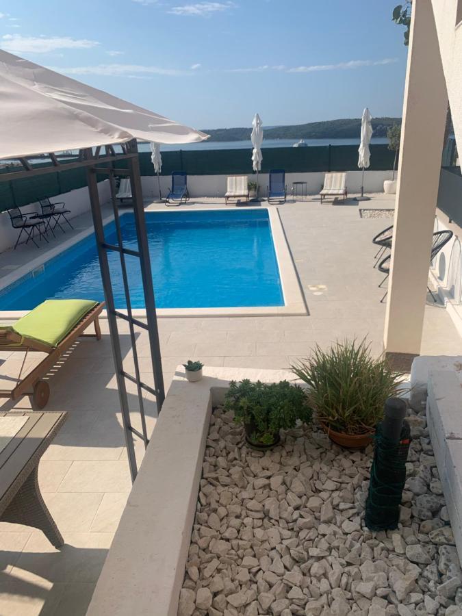 Apartments Villa Bella Vista Seget Trogir Buitenkant foto